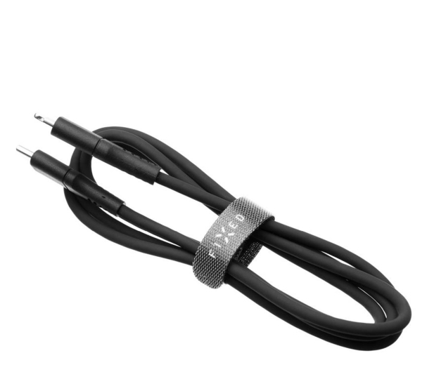 FIXED Kabel Liquid Silicone USB-C/Lightning 2m czarny - 1249118 - zdjęcie